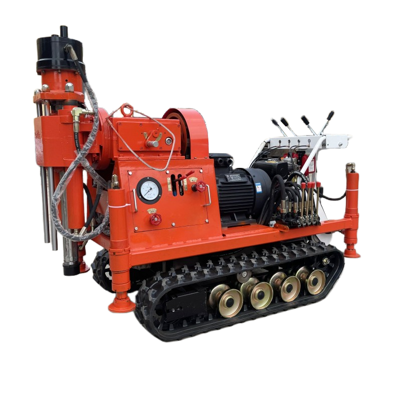 Small grouting drill rotator assembly and precision gearbox close-up - Yunyi Cang
