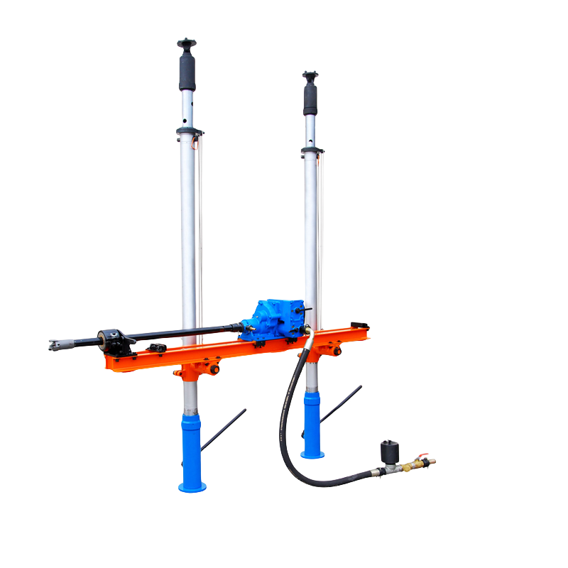 ZQJC Series double-column pneumatic frame-mounted drilling rig with dual-prop support for underground coal mine roadway operations - Yunyi Cang