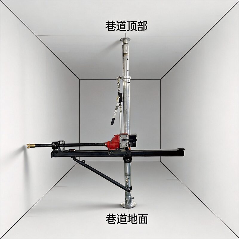 ZQJC Series pneumatic drill with automatic rod unloading function boosting drilling efficiency by 50% for coal seam detection - Yunyi Cang