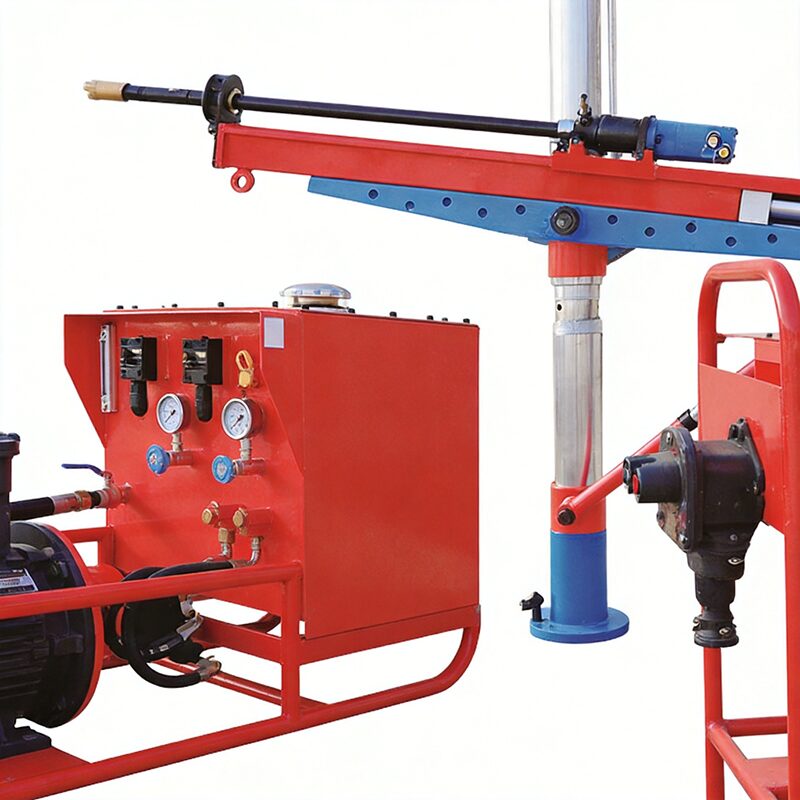 ZY Series Frame Drill - Underground Application View ZY Series frame hydraulic drill operating in underground coal rock roadway for exploration and core sampling - Yunyi Cang
