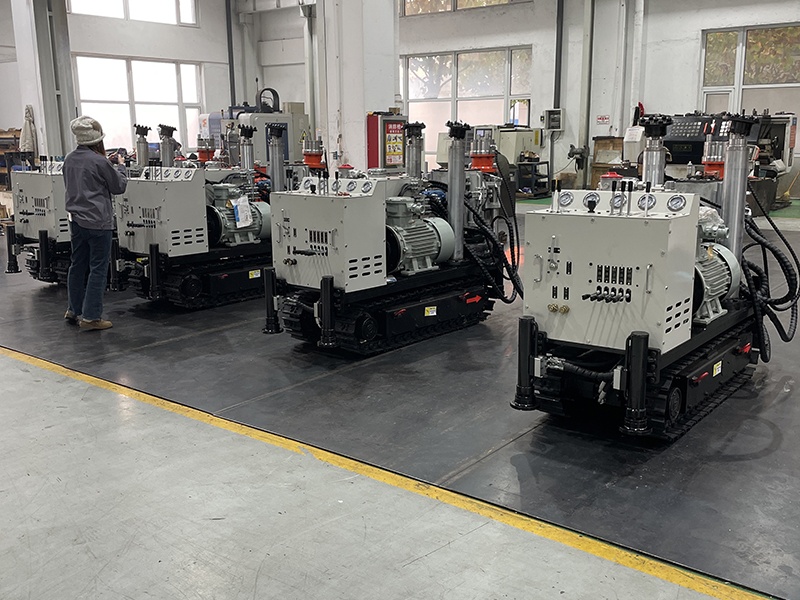 Yunyicang frame-mounted hydraulic rotary drilling rig for underground drilling
