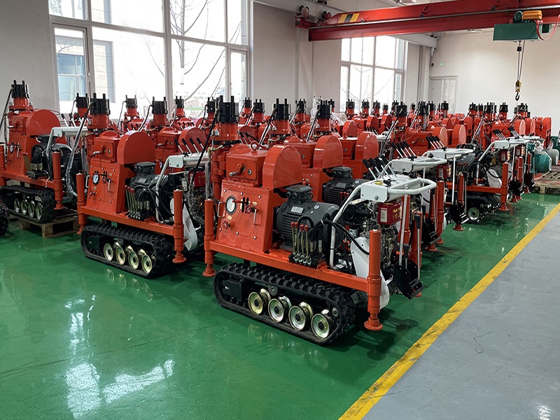Yunyicang pneumatic handheld drilling rig for portable underground drilling